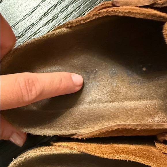 Birkenstock Boston Suede Clogs • Taupe Brown • Size 37 (6–6.5) - Picture 5 of 10